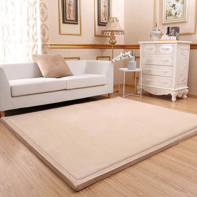 Matelas en velours polaire de corail épais de 3CM, dernier Style japonais, matelas de lit de chameau
