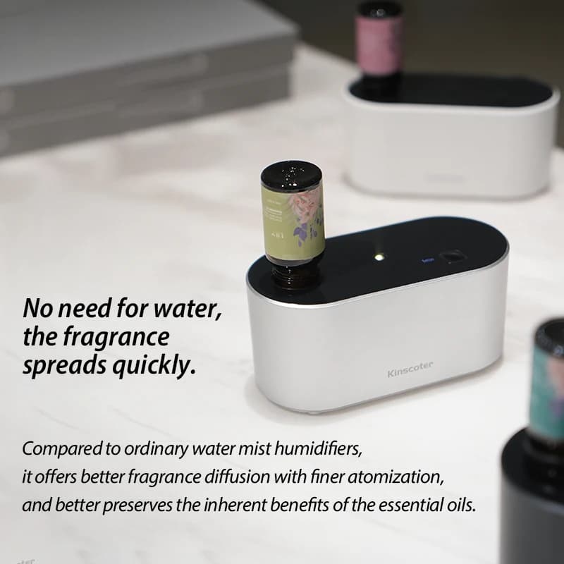 KINSCOTER – diffuseur d'arôme Portable sans eau, nébuliseur d'huile essentielle Compact, Machine de 