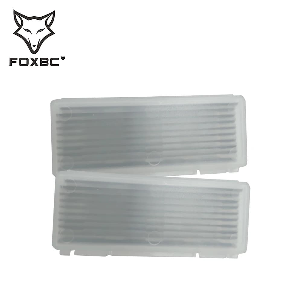 FOXBC 20 pièces 82mm lames de raboteuse électrique couteaux de raboteuse à bois réversibles pièces d