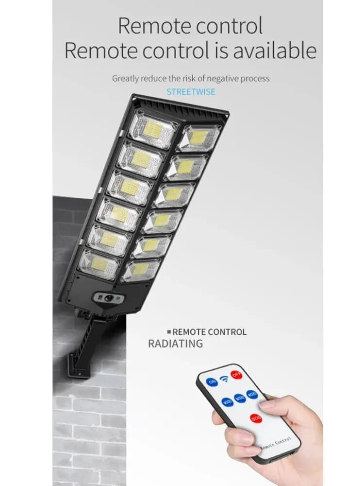 Lampes Solaires LED d'Extérieur Étanches, Applique Murale Super Lumineuse, Détecteur de Mouvement, T