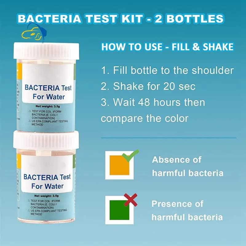 Kit complet de Test d'eau AEF4-17-en-1 pour la maison, pour les tests faciles d'eau potable, PH, plo