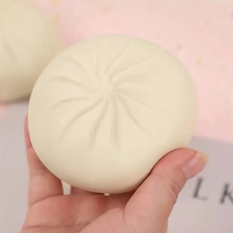 Faux petits pains créatifs, artisanat simulé, forme de chignon, ornement de soulagement de la pressi