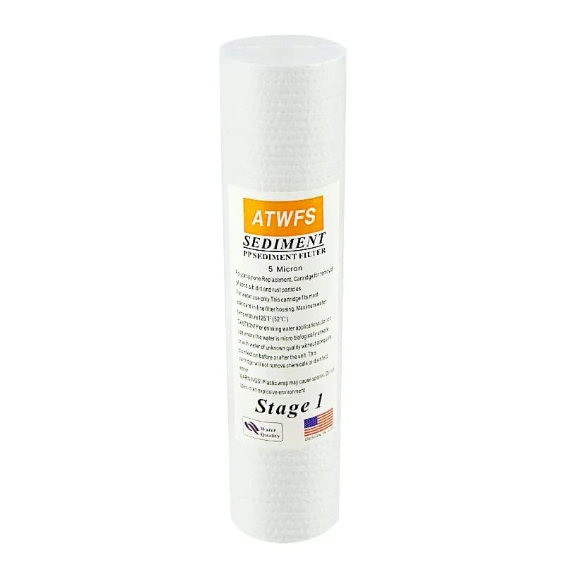 Système de filtre à eau par osmose inverse, pré-filtre de grande capacité, étape 1, 2 et 3, paquet d