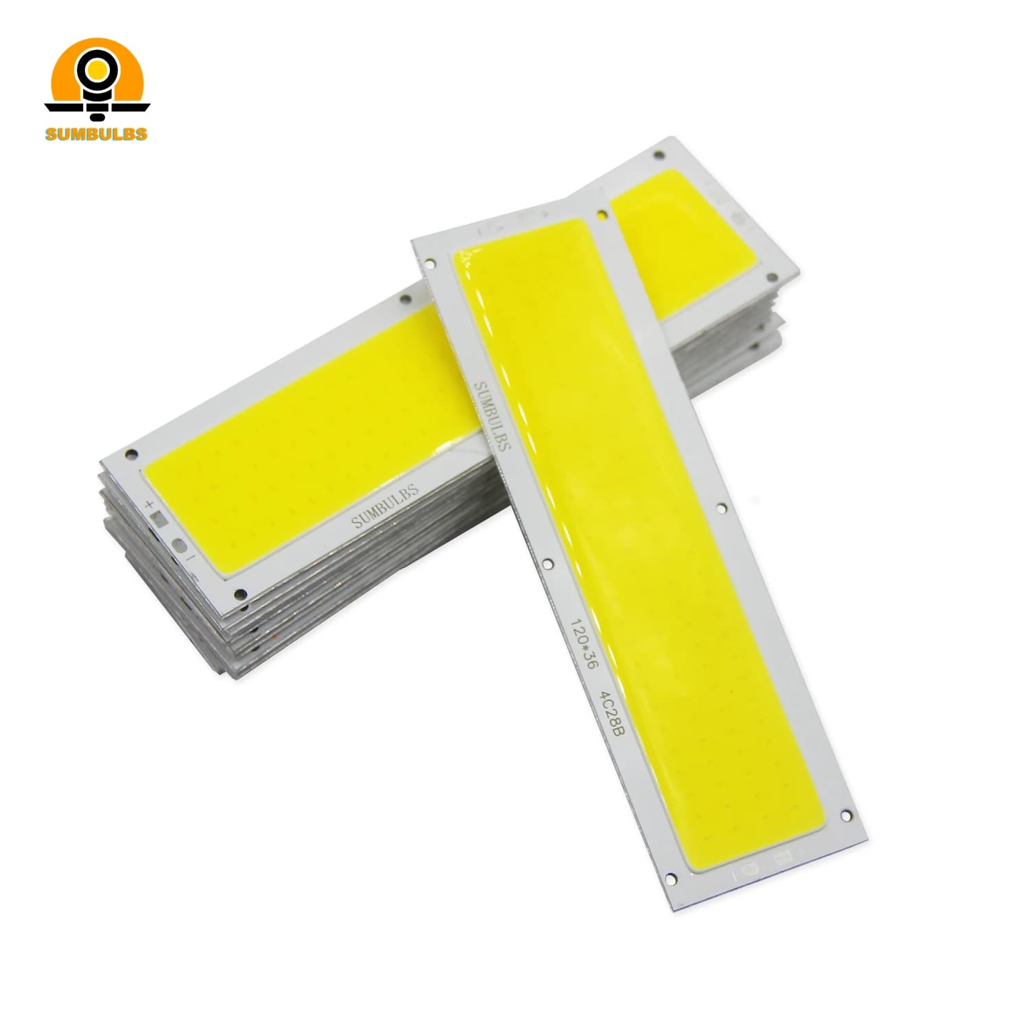 DC 12V LED COB 12W puce Source de lumière bande ampoule panneau chaud naturel froid blanc bleu rouge