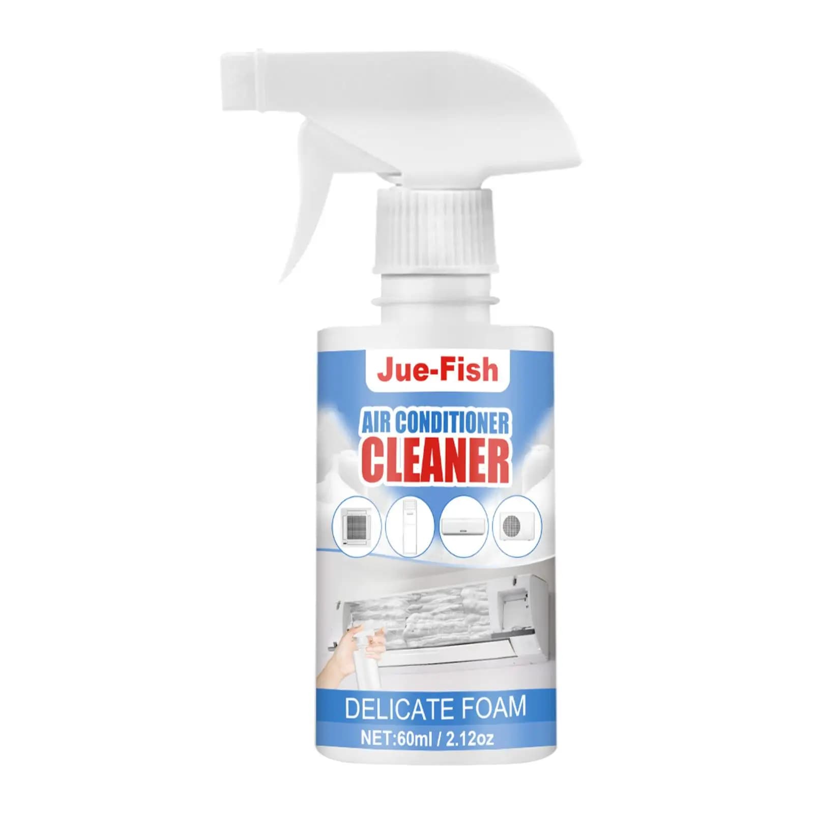 Spray nettoyant pour climatiseur, nettoyage professionnel des conduits, des filtres et des aérations