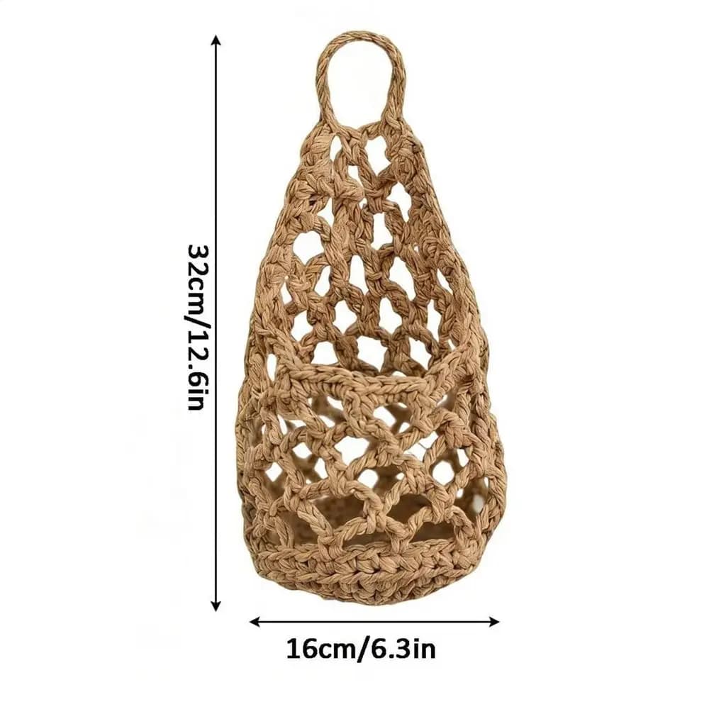 Support mural pour plantes, rangement gain de place, décoration intérieure, support mural en macramé