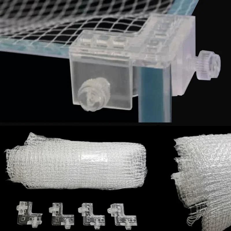 Vastocean Aquarium poisson bricolage filet Invisible maille transparente filet Aquarium Anti-saut fi