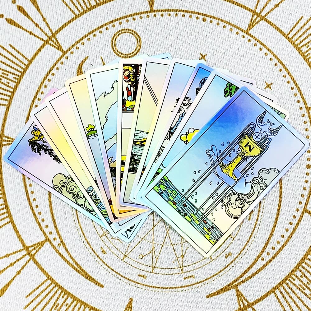 Tarot Oracle 78 pièces cartes spécialement conçues divertissement familial destin Divination jeu de 