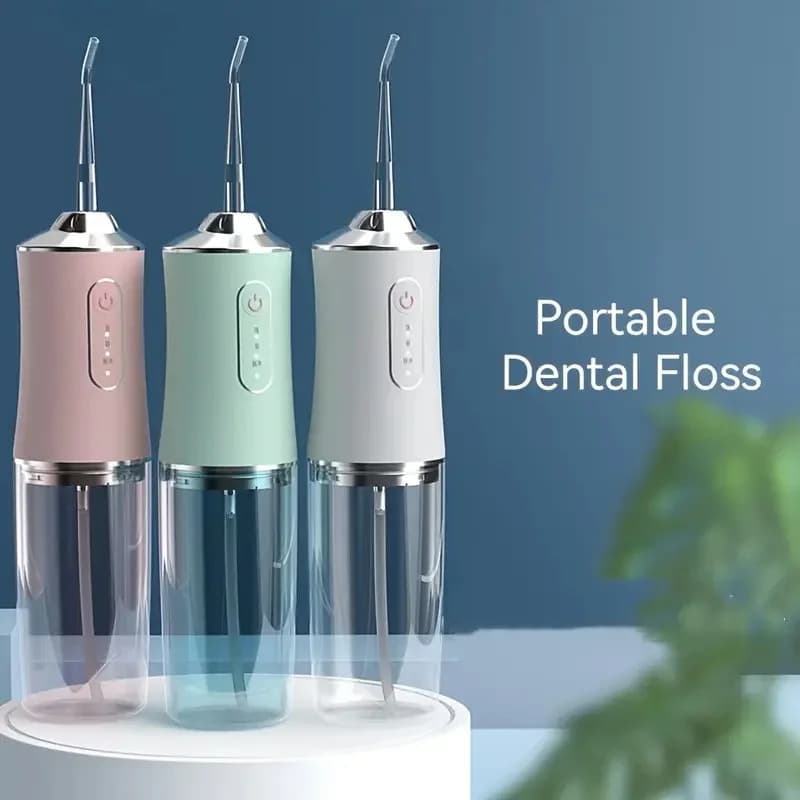 Irrigateur buccal Portable, Machine à laver la bouche, nettoyage interdentaire, USB, hydropulseur de