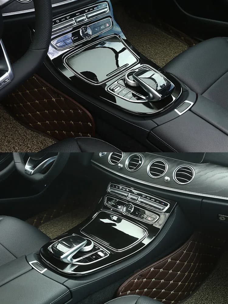 Autocollant de couverture de panneau décoratif de console centrale de voiture, accessoires intérieur