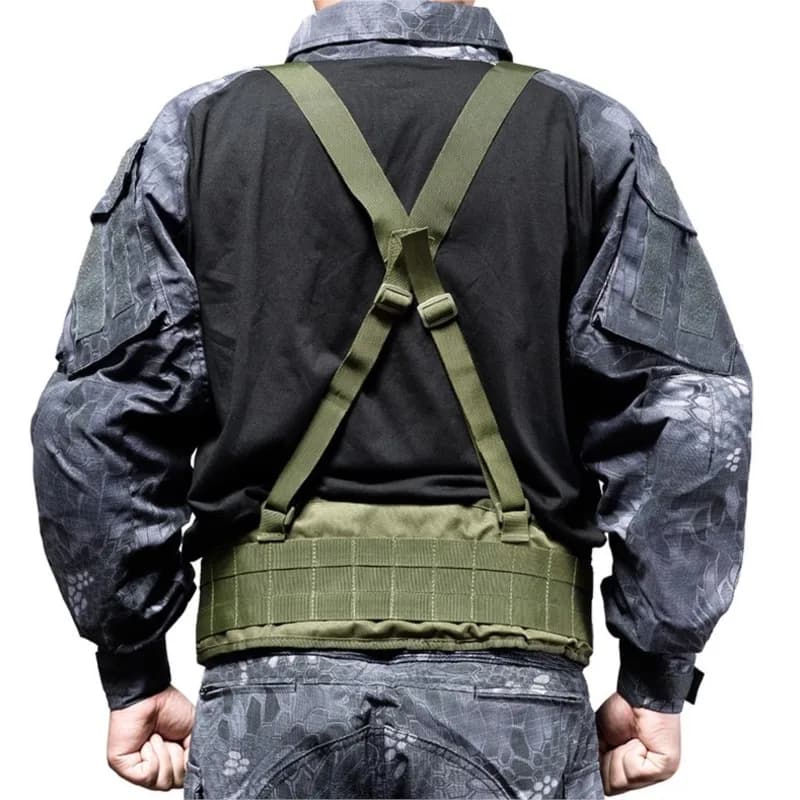 Ceinture tactique militaire Molle, en Nylon spécial 1000D, pour bataille de Paintball, ceinture de C