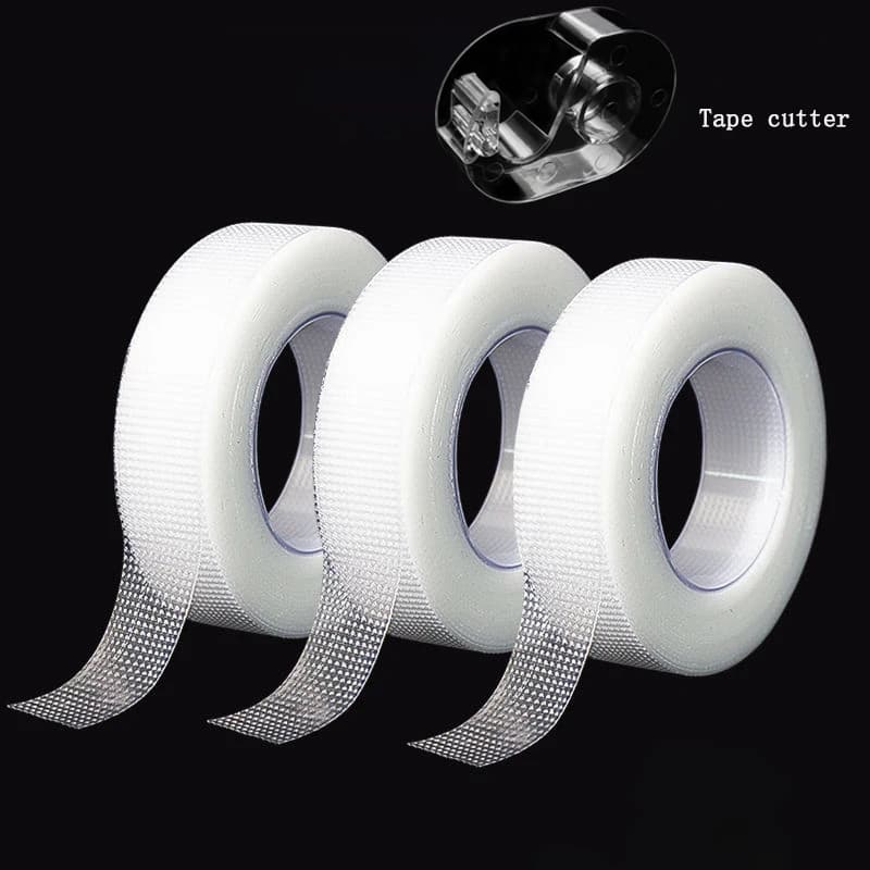 1/3/5 rouleaux de ruban d'extension de cils, outils adhésifs PE sous les coussinets oculaires pour c