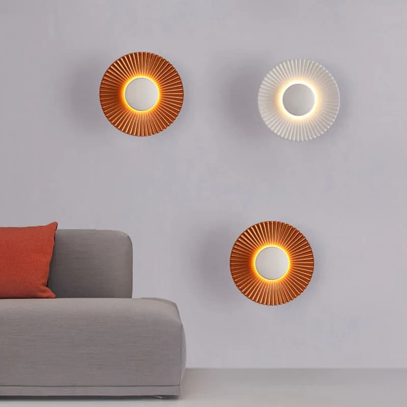 Moderne intérieur mur LED lampe salon chambre lampes de chevet créatif TV fond applique murale Loft 