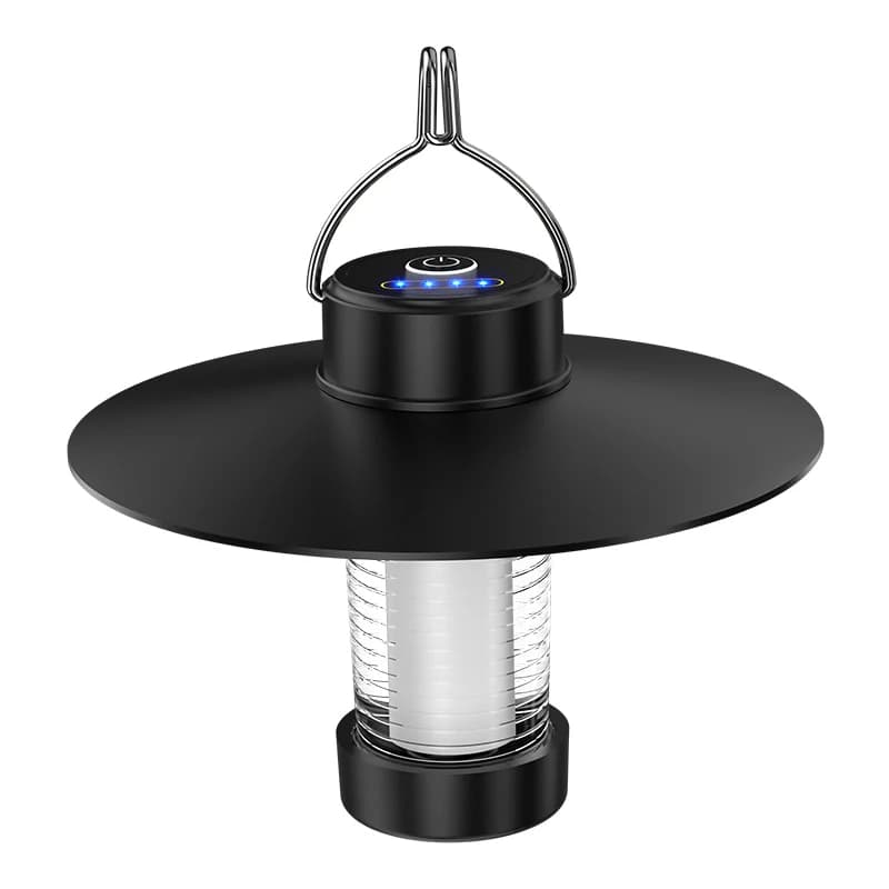 LED Camping tente lumières aimant lumière de secours type-c charge Camping lanterne Dimmable suspend