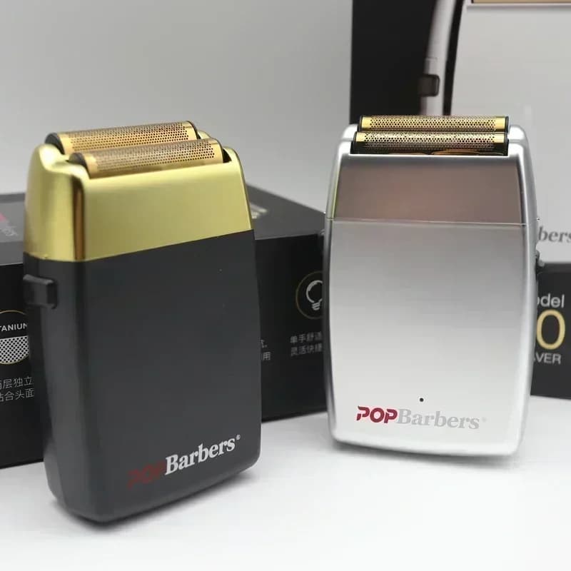 Nouveau 11000 tr/min 7W Pop barbiers P620 professionnel électrique hommes tondeuse à barbe Double fe