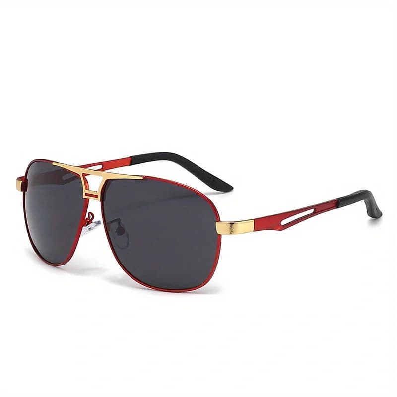 Lunettes De Soleil dégradées De mode pour hommes, grande monture, pilote, Design Anti-reflet, Lunett