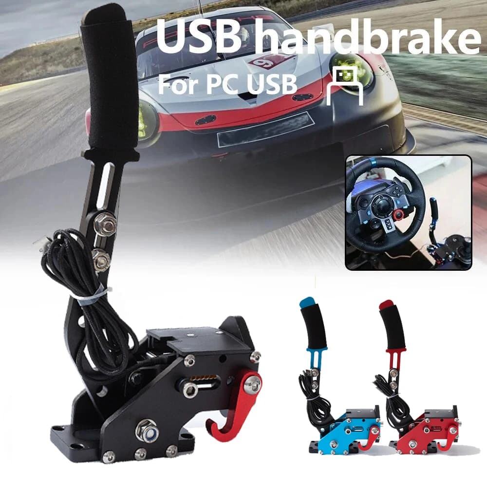 Système de frein à main pour rallye, pour Logitech G923/G29/G27/G25, capteur Hall PC USB SIM Racing 
