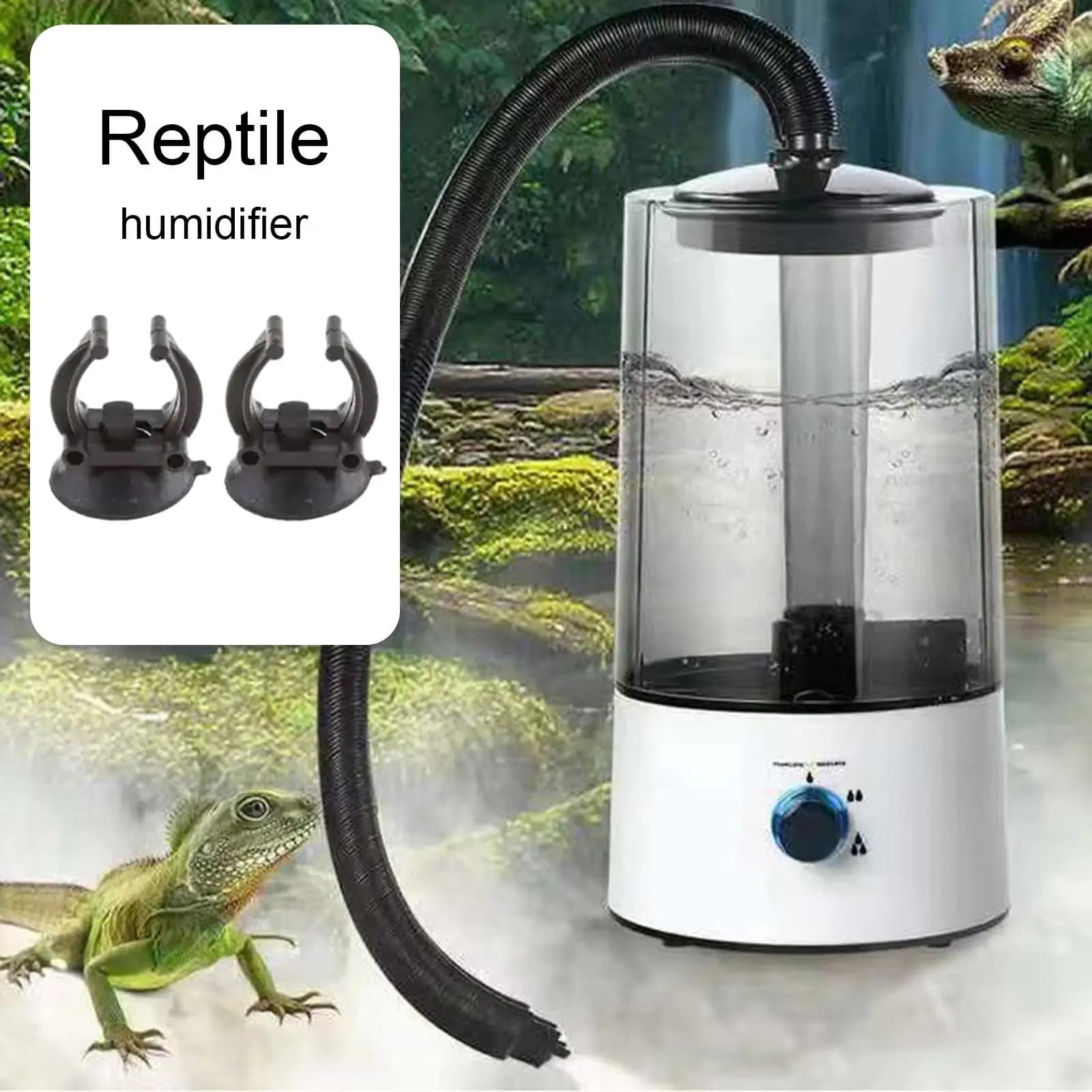 Humidificateur pour reptiles 4L, brumisateur de Terrarium, arrêt automatique, empêche la course à se
