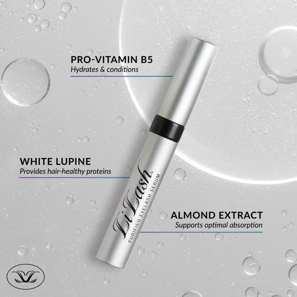 Sérum pour cils purifié LiLash Original pour cultiver des cils plus longs et plus complets rehausseu