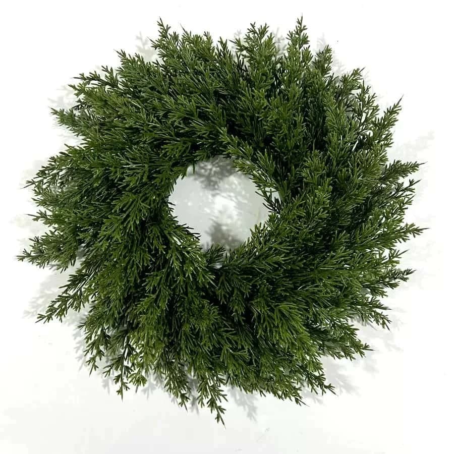 Guirlande de Noël artificielle, guirlande de pin persistant pour mariage d'hiver, décoration intérie