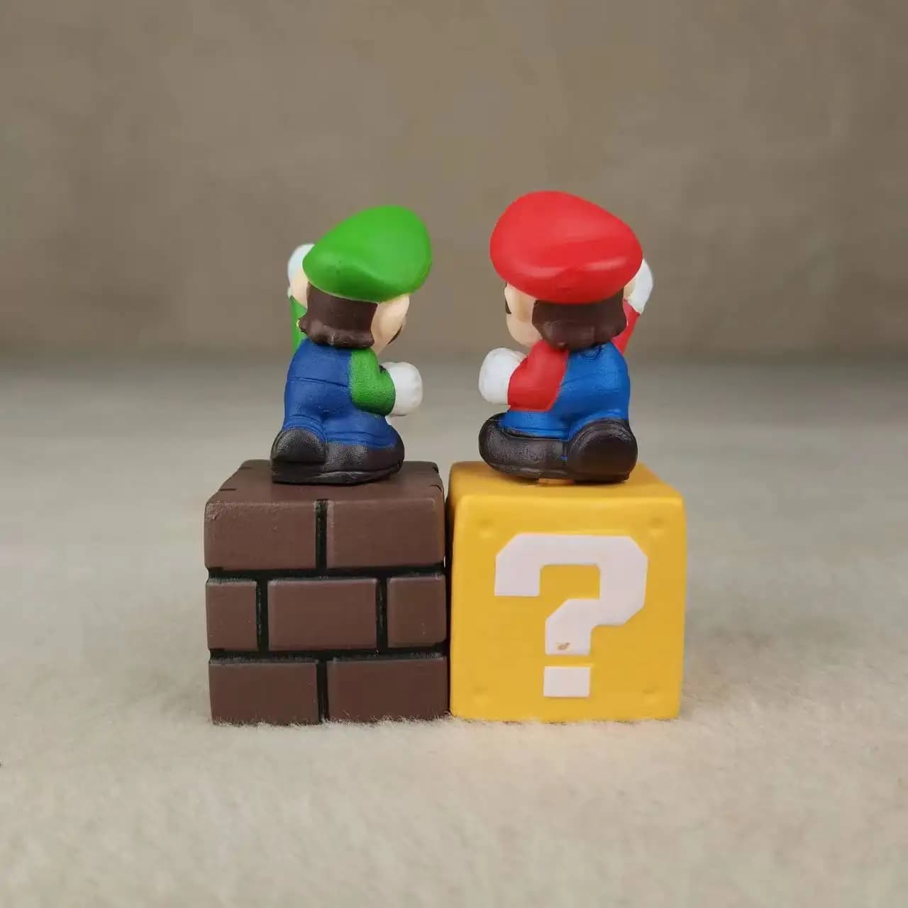 Figurine d'action Super Marios, modèle de poupée, décoration de gâteau, ornements de voiture, périph