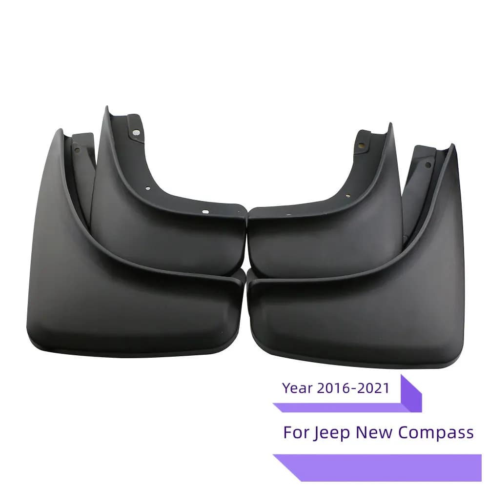 4x pour Jeep Compass 2016 2017 2018 2019 2020 1.4T 2.4T MK2 garde-boue garde-boue roues avant arrièr
