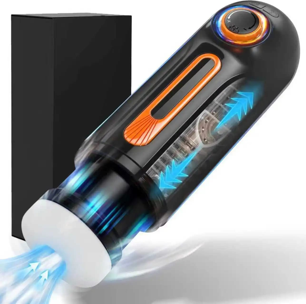 6 en 1 Masturbation pour hommes automatique télescopique succion pipe homme vibrateur masturbateur t