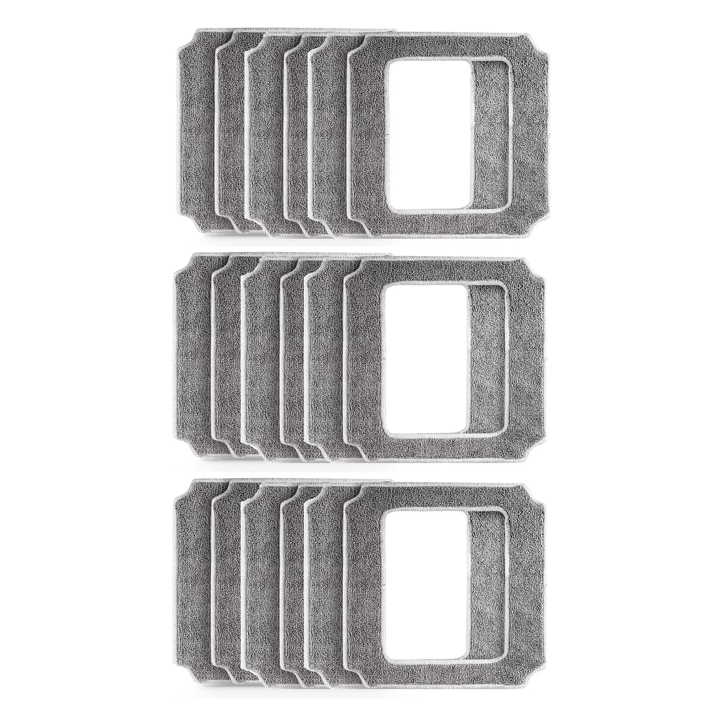 Serpillères de nettoyage pour Robot nettoyeur de vitres ABIR WD8, chiffons lavables réutilisables po