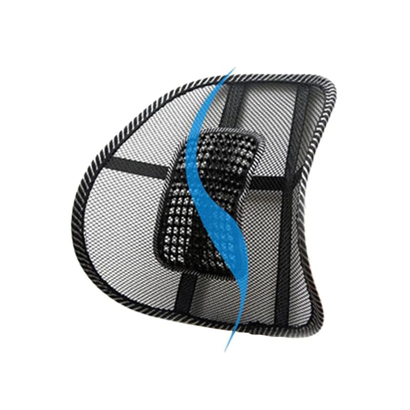 Coussin de dossier de chaise de siège de voiture, attelle lombaire en maille, coussin de chaise de s