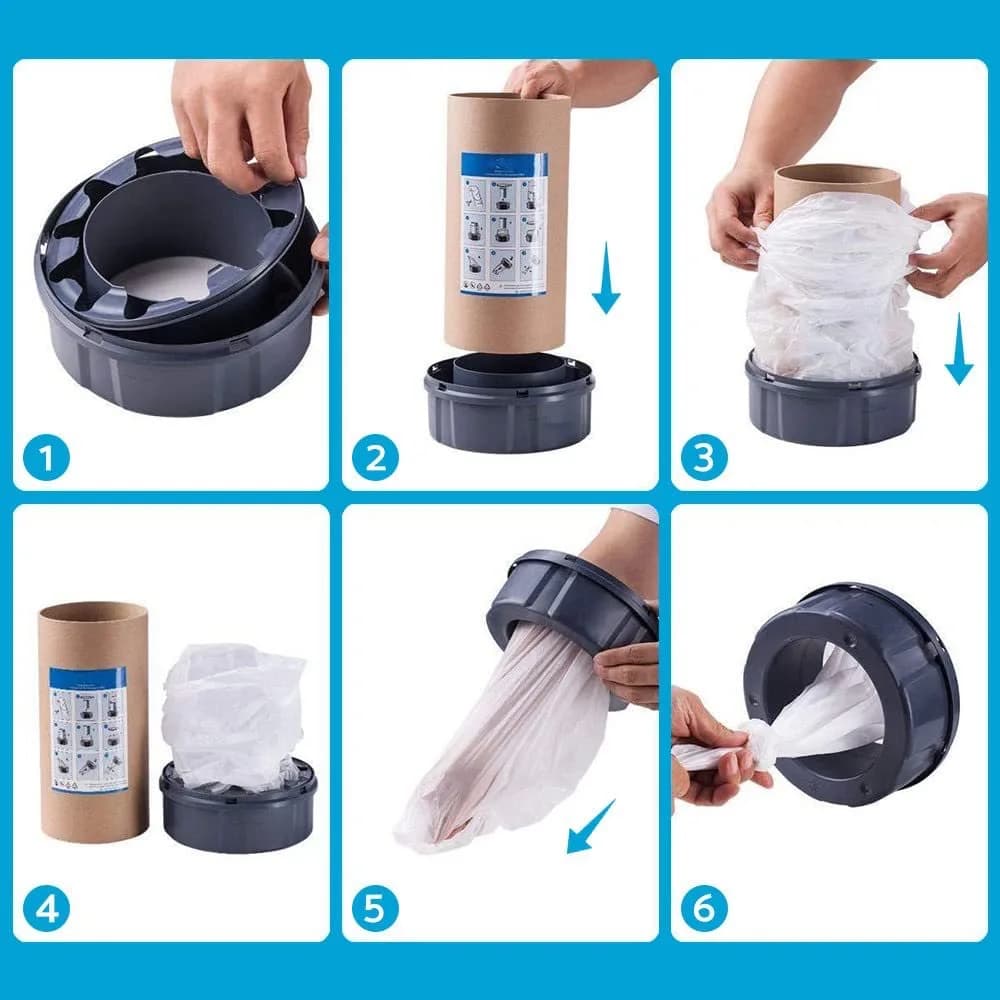 Recharges de seaux à couches pour Tommee Tippee, sacs de recharge de couches pour bébé pour génie po