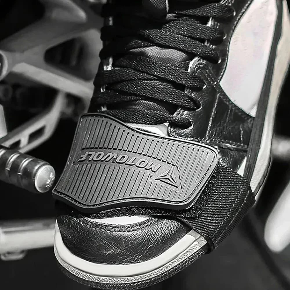 Protège-chaussures réglable antidérapant pour moto, protection de levier de vitesse, accessoires pou