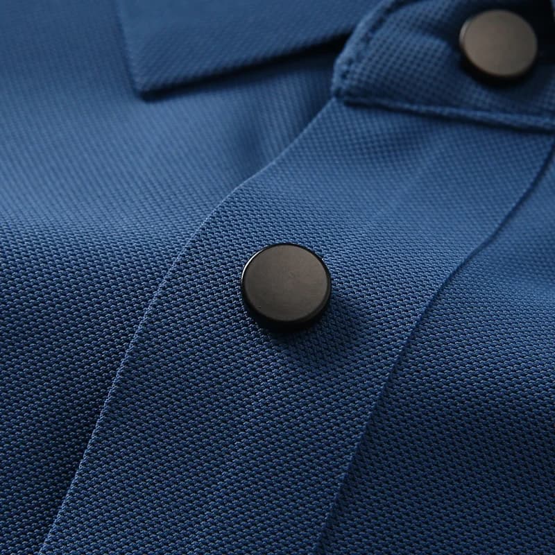 YJKVUR 2026 Nouvelle Collection Été – Polo Homme 3 Boutons Décontracté pour le Travail, T-shirt Séch