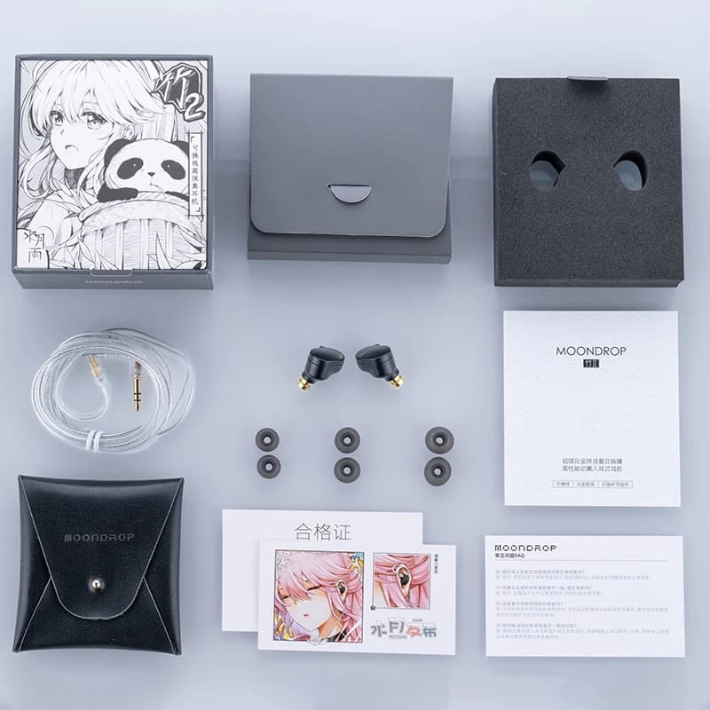 MOONDROP CHU II pilote dynamique haute performance IEMs câble Interchangeable casque intra-auriculai