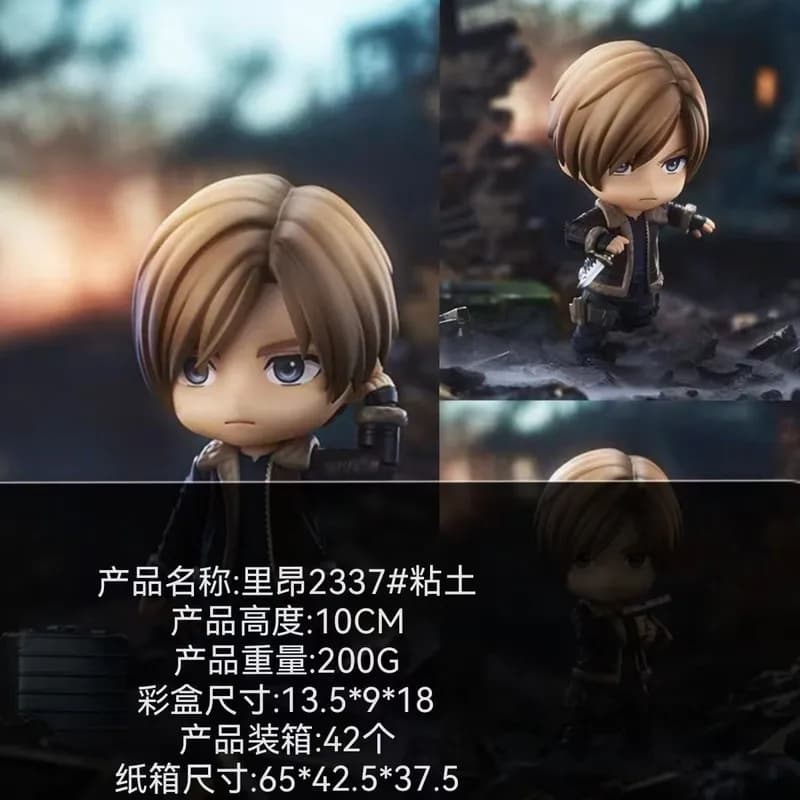 Figurine d'anime de 10 cm 2026 # Figurines d'action Resident Evil Biohazard Leon S.Kennedy en PVC, c