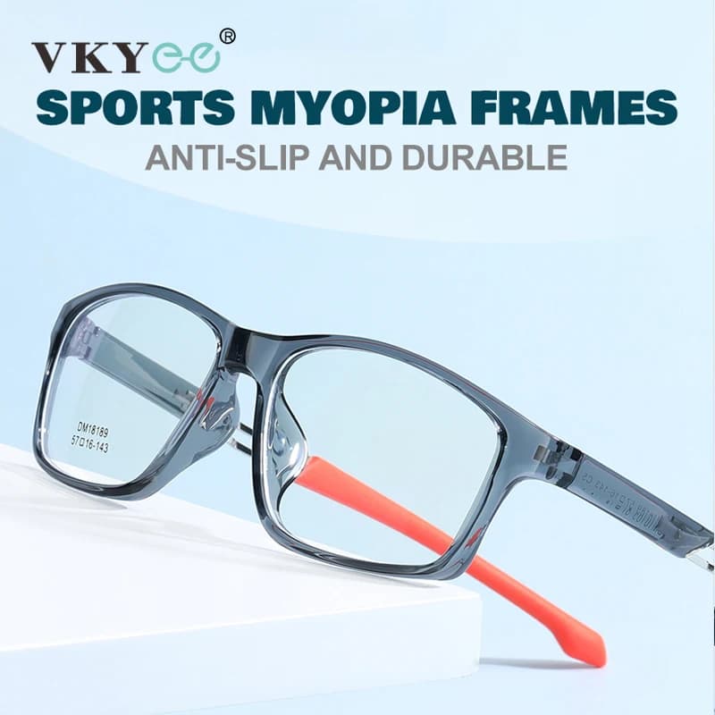 VICKY nouvelles lunettes optiques pour hommes TR90 lunettes encadrées en plein air mode tendance fem