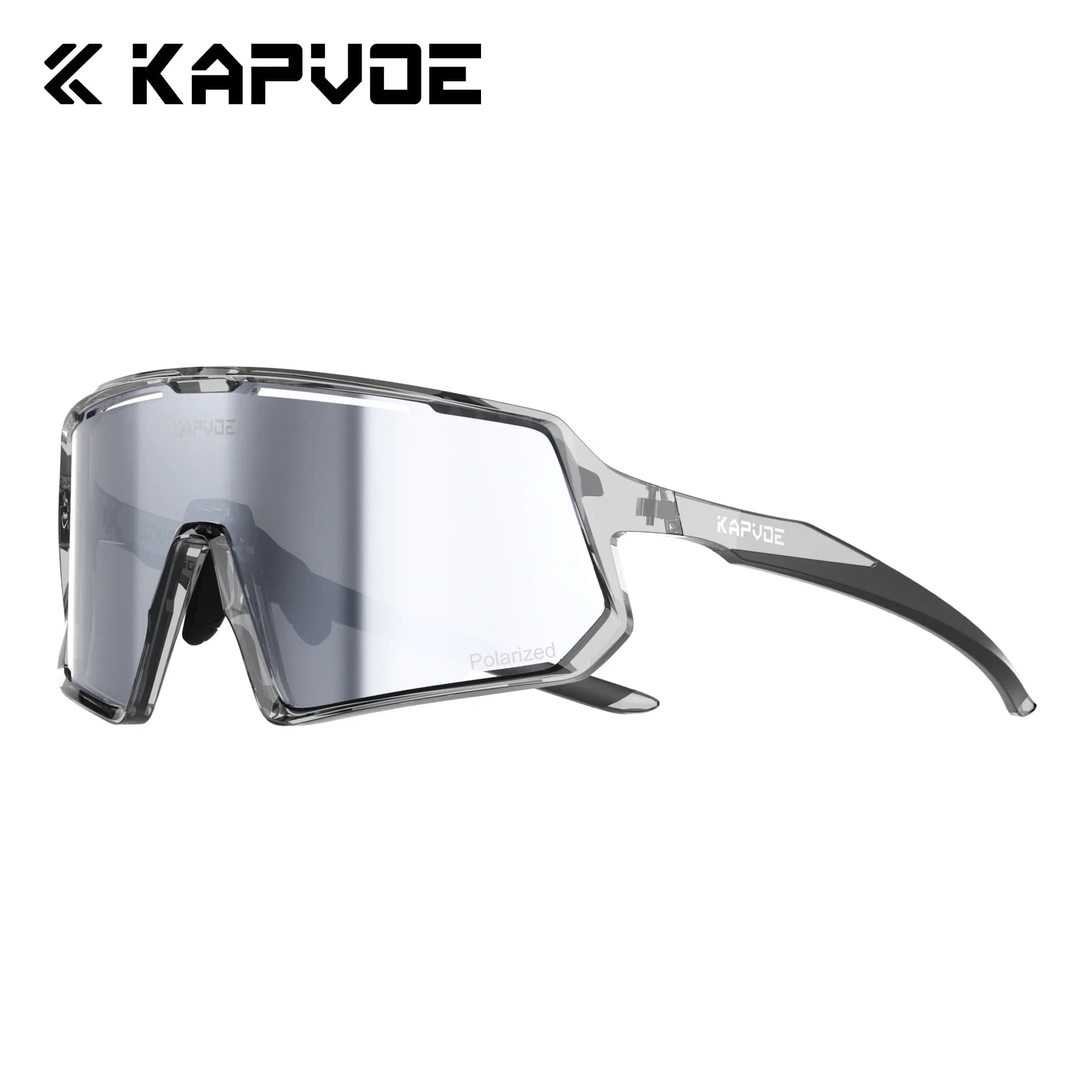 KAPVOE lunettes de cyclisme photochromiques sport conduite course randonnée rouge UV400 lunettes hom