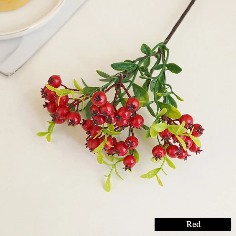 Plante artificielle de baies de 30CM, accessoires décoratifs d'arrangement de fleurs de fruits de no