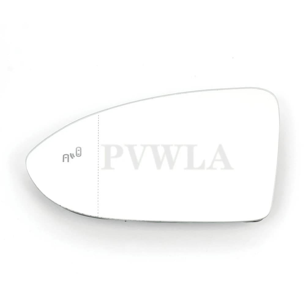 Rétroviseur latéral en verre pour porte avant, angle mort chauffé, pour VW Golf 7 7.5 2013 2014 2015