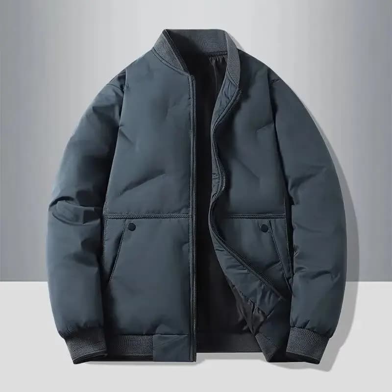 Nouveau col de baseball automne et hiver, veste en coton à la mode et polyvalente pour hommes, veste