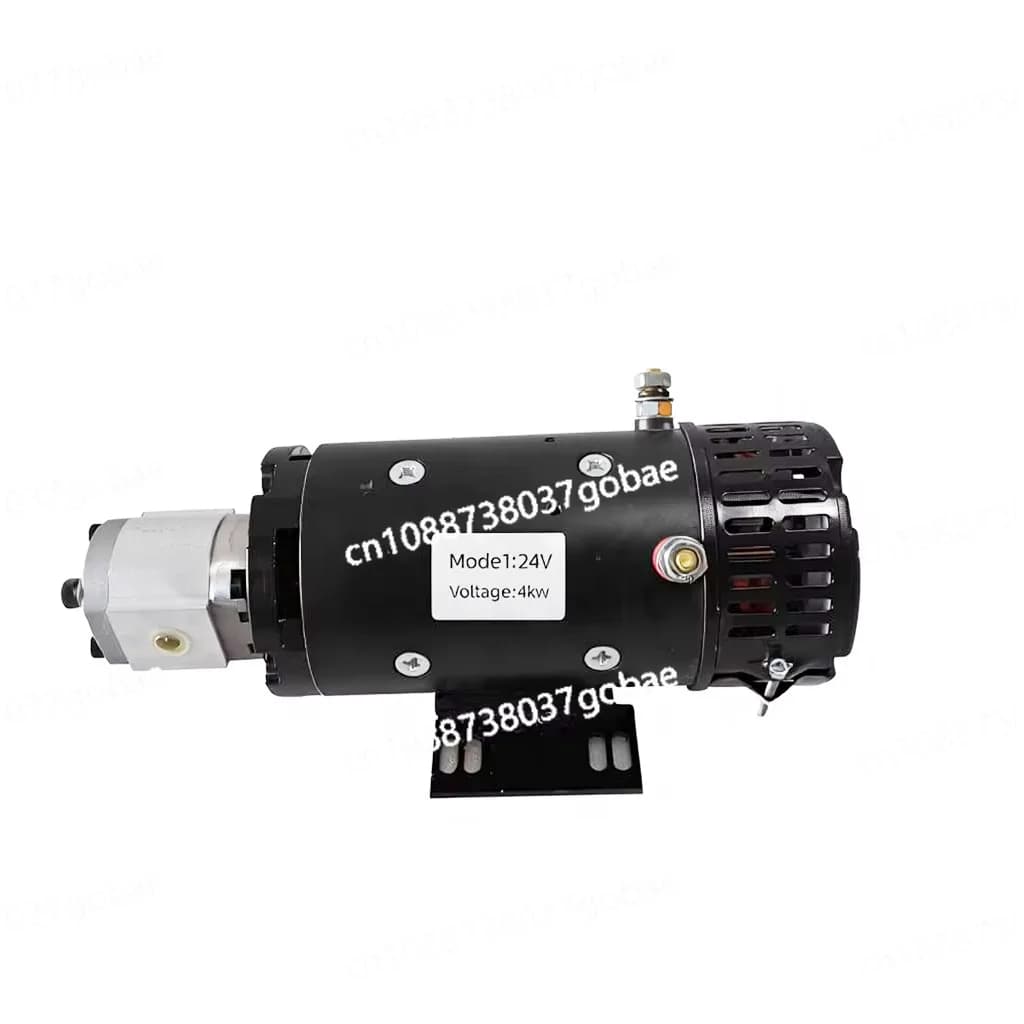 Ensemble de pompe hydraulique avec système de commande hydraulique pour plaque arrière, 12V 24V, uni