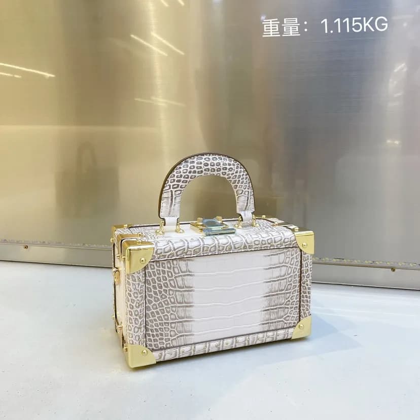 PU Leather Stone Pattern Box Purses and Handbags Totes Crossbody Bag Female Design Fashion Women Par