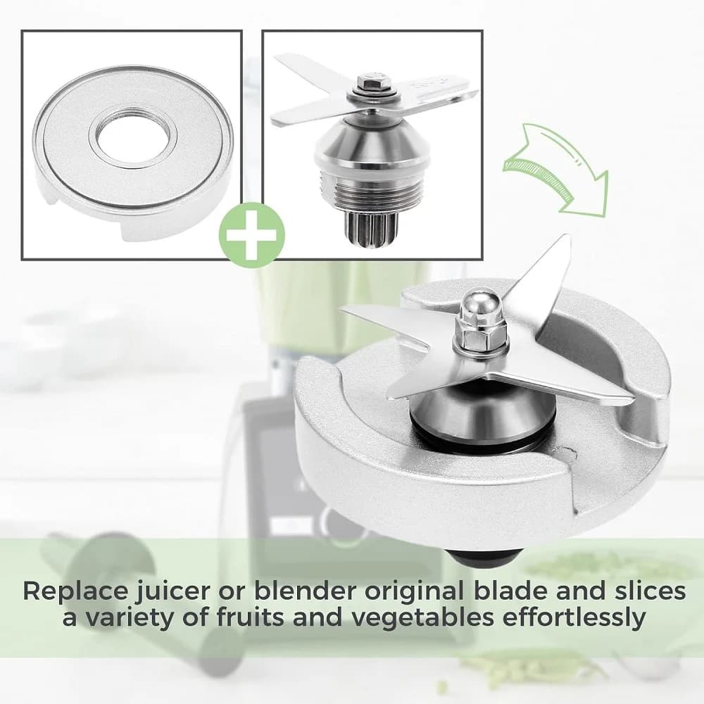 Écrou de retenue de rechange avec joint torique, compatible avec les mélangeurs Vitamix 32oz 48oz et