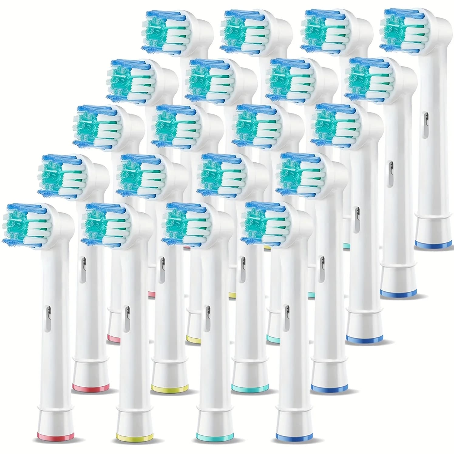 Têtes de rechange pour brosse à dents électrique Oral B Braun, 16 pièces/paquet, têtes de brosse de 