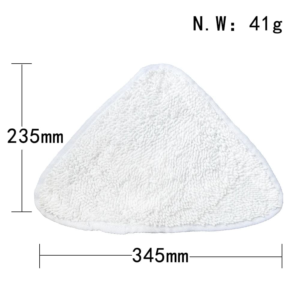 Pour Vileda tampon de vadrouille à vapeur outil de nettoyage de tissu triangulaire accessoires de so