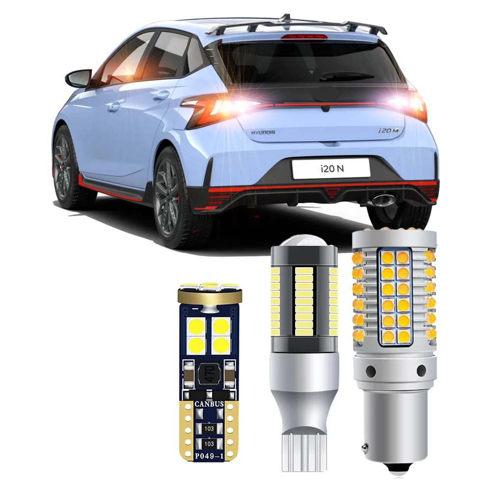 Ampoule LED pour Hyundai i20 N i20N 2021 2022 2023 2024 2025, clignotant arrière, arrière-up, plaque