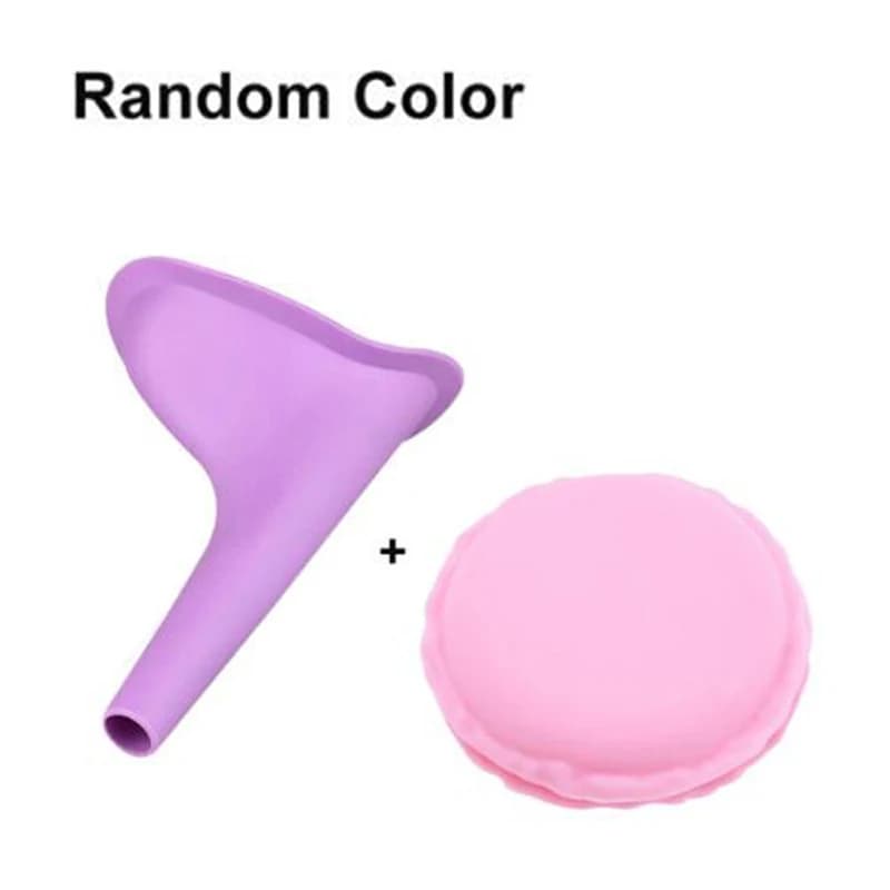 Urinoir Portable pour femmes, voyage en plein air, Camping, urinoir féminin en Silicone souple, avec