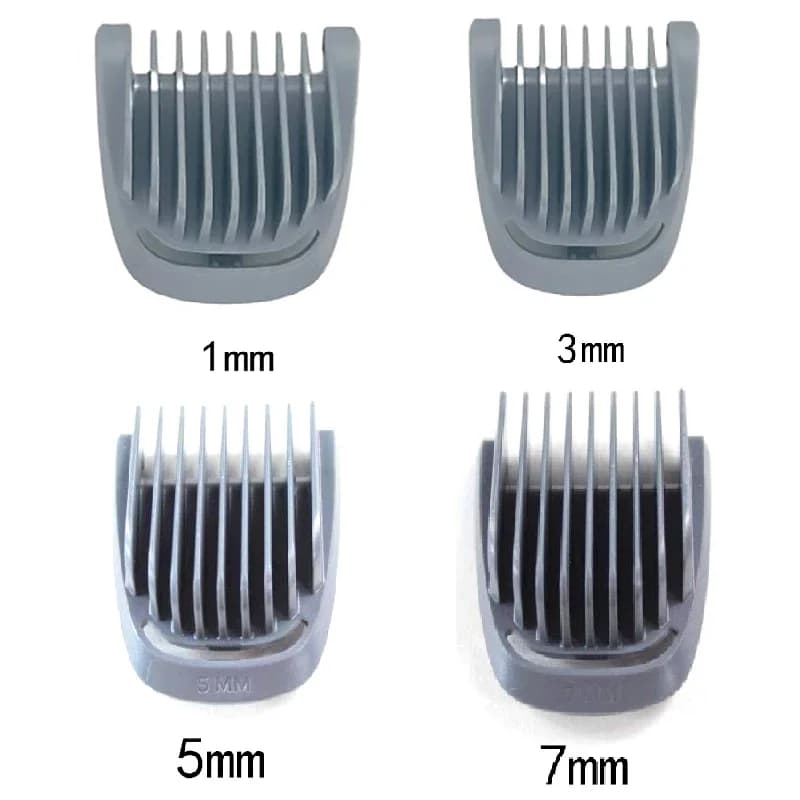 Peigne de protection 1-3-5-7mm pour tondeuses Philips Norelco Multigroom MG3720,MG3721,MG3722,MG3730