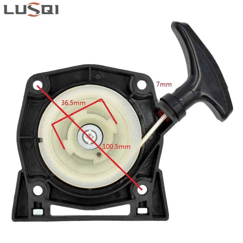 LUSQI Lanceur à rappel pour débroussailleuse à essence Kawasaki TJ53 TJ53E, pièces de rechange pour 