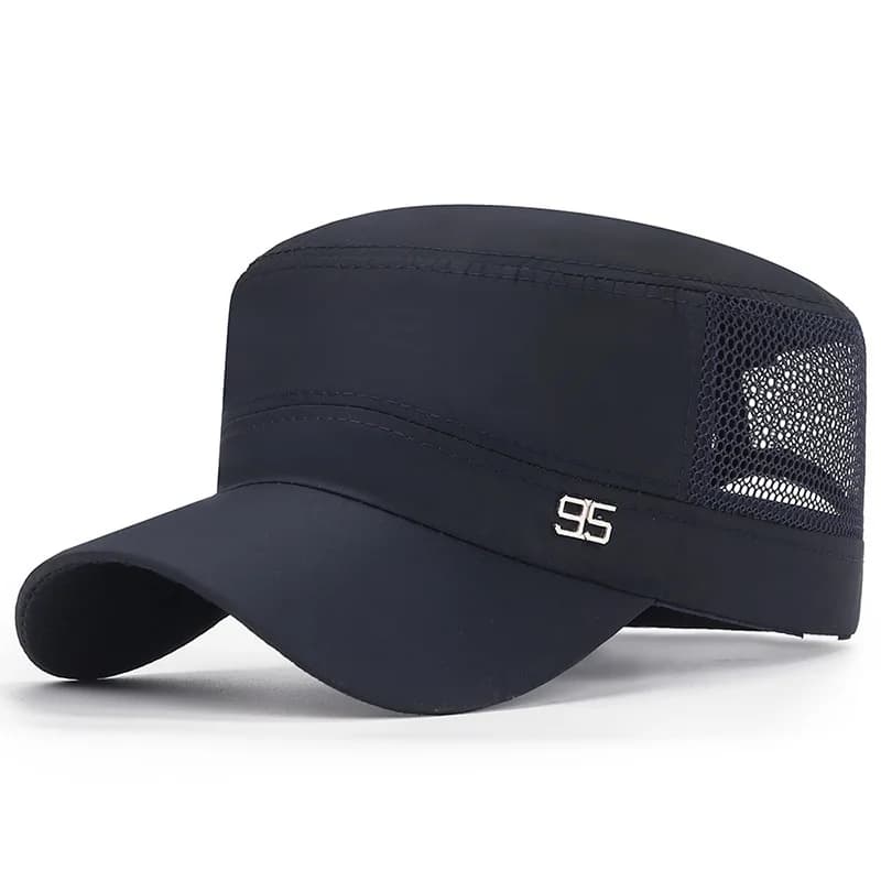 Casquette militaire plate pour hommes, chapeau d'opérabilité pour hommes, pare-soleil extérieur, cha