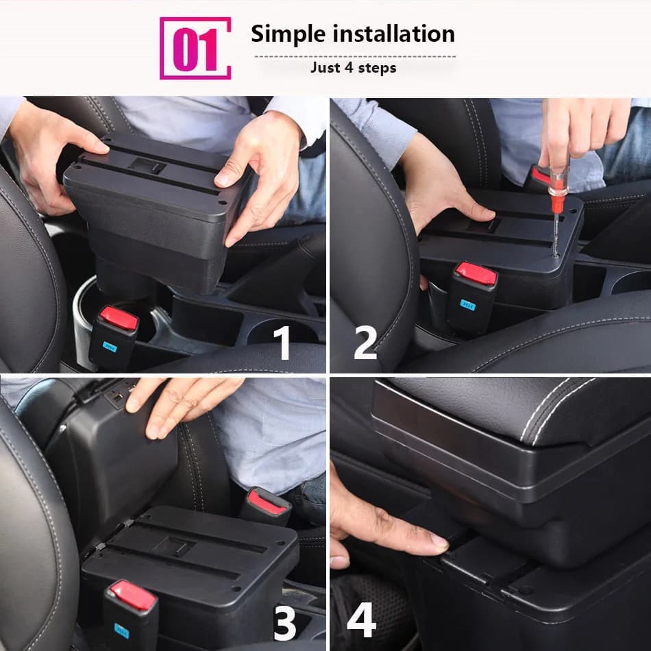 Accoudoir pour Skoda Fabia 3 III 2015 – 2021, boîte d'accoudoir de voiture, pièces de rénovation, bo